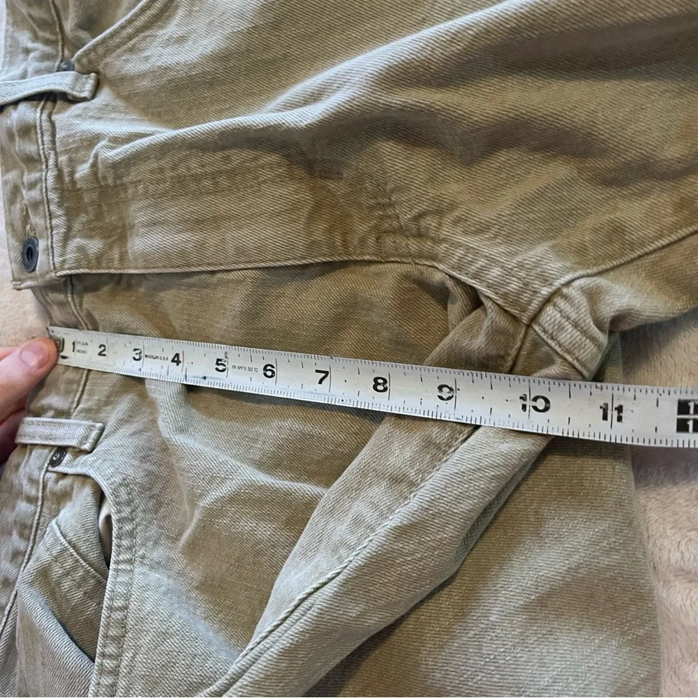 Vintage Eddie Bauer Jeans Men 38x30‎ Beige Straight Leg Baggy Outdoors (36x29)